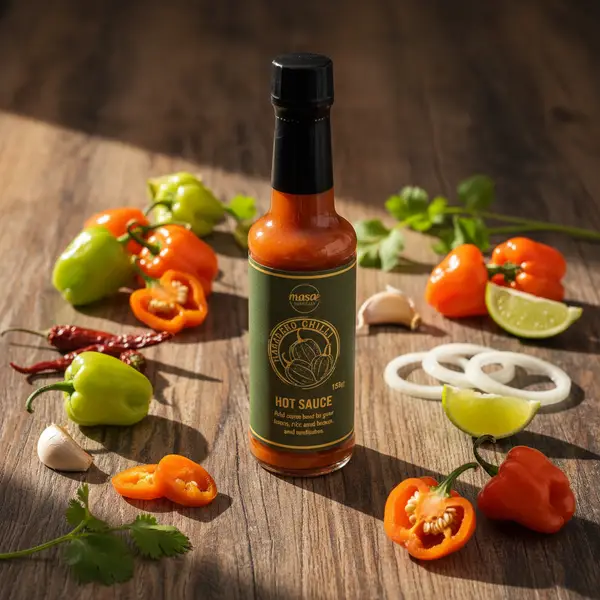 Masa Tortillas Original Habanero Hot Sauce - Image 2